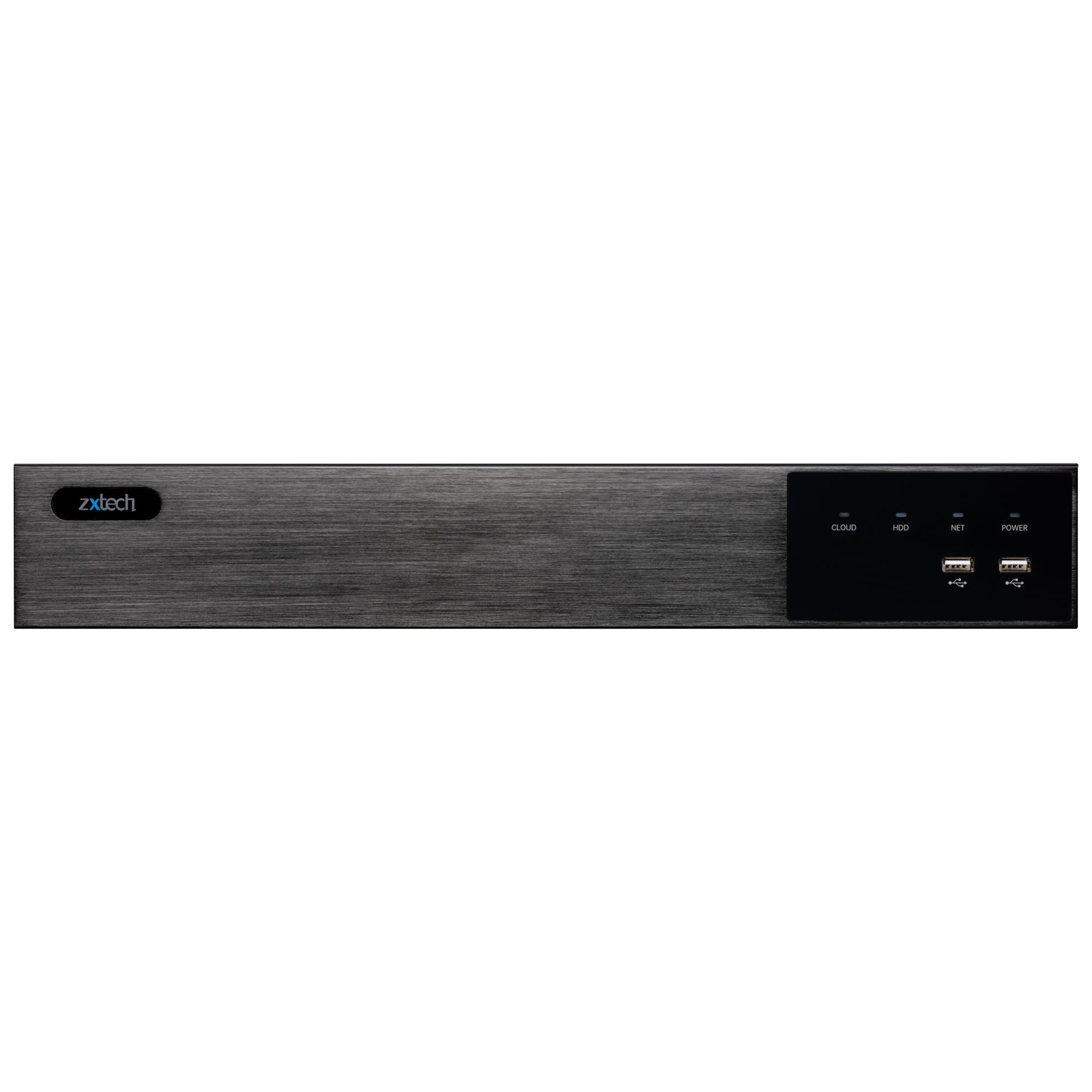 Zxtech Onyx 32 Channel 24-PoE Ports 40TB HDD Bays 12MP/4K CCTV NVR