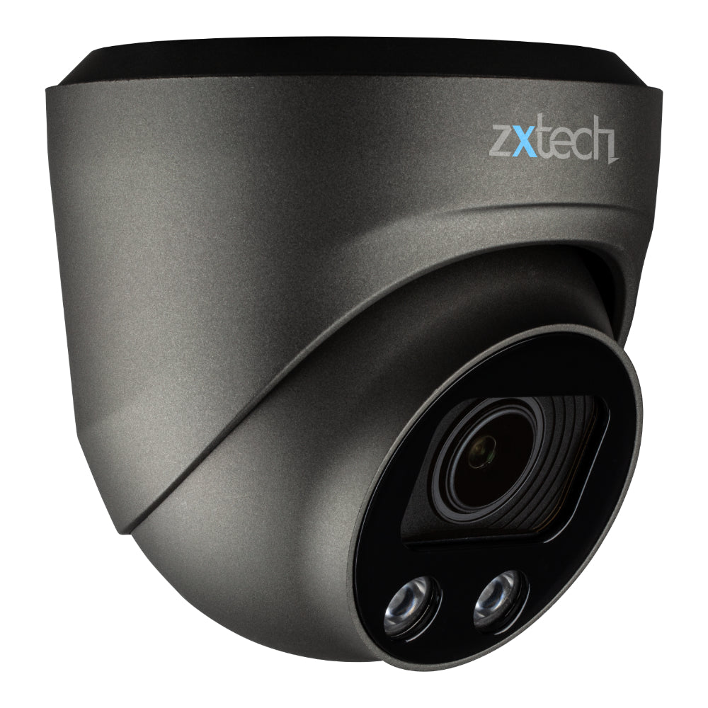 Zxtech 4K 8MP Dome Auto Zoom PoE IP CCTV AI Camera | Face Recognition Sony Starvis