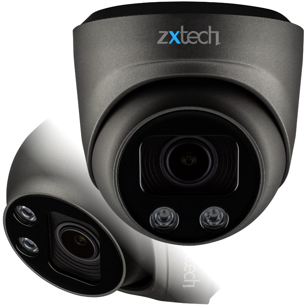 Zxtech 5MP Dome Auto Zoom PoE IP CCTV AI Camera | Face Recognition Sony Starvis