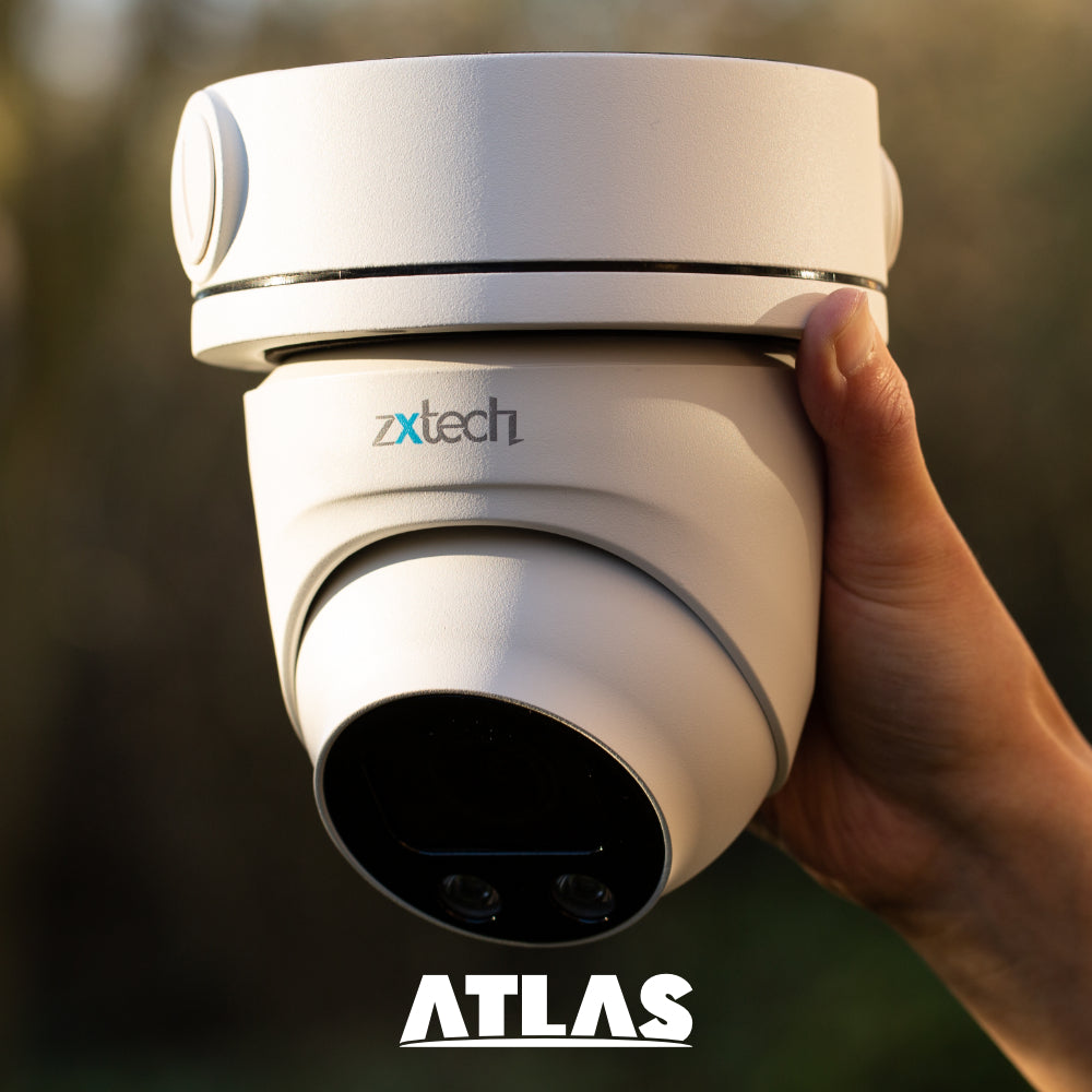 Zxtech Atlas AI 4K/8MP/5MP Auto Zoom Audio PoE IP Security Camera