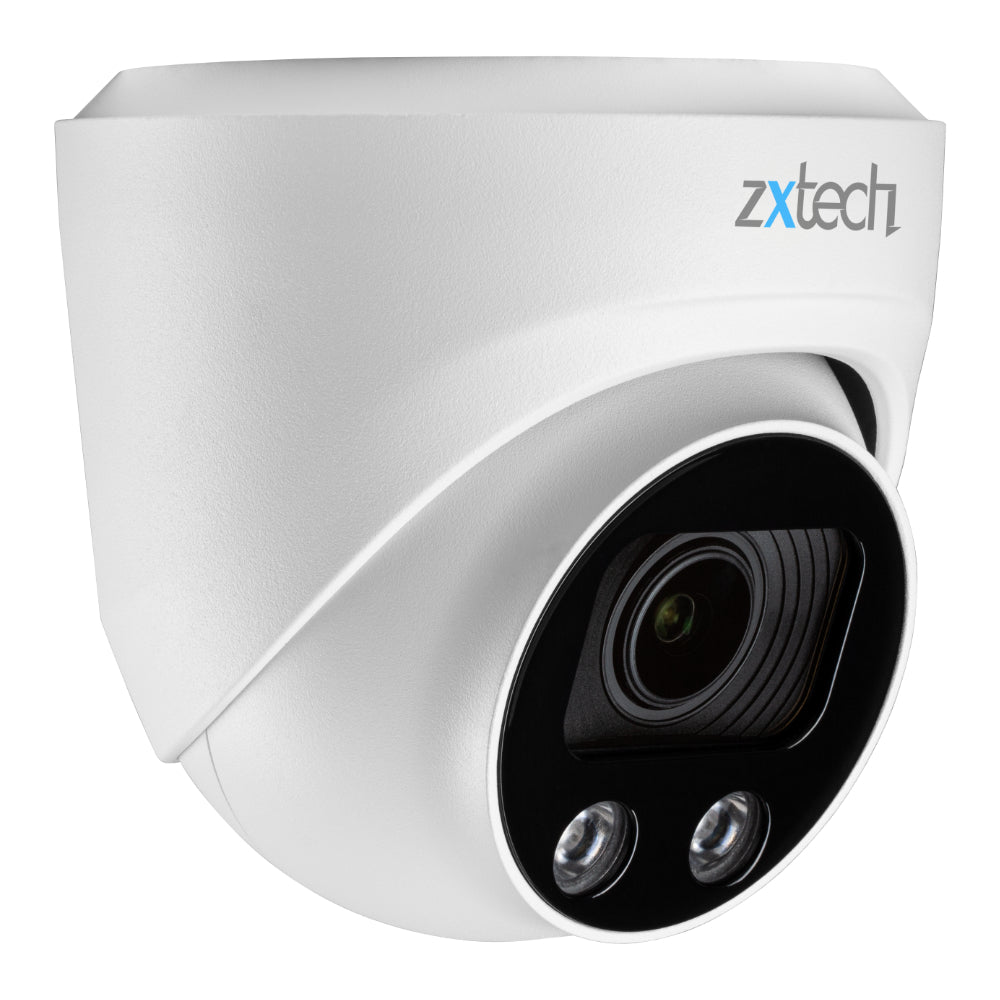 Zxtech 5MP Dome Auto Zoom PoE IP CCTV AI Camera | Face Recognition Sony Starvis