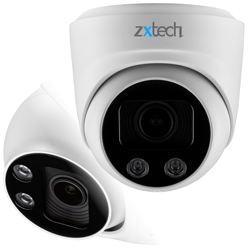 Zxtech 5MP Dome Auto Zoom PoE IP CCTV AI Camera | Face Recognition Sony Starvis