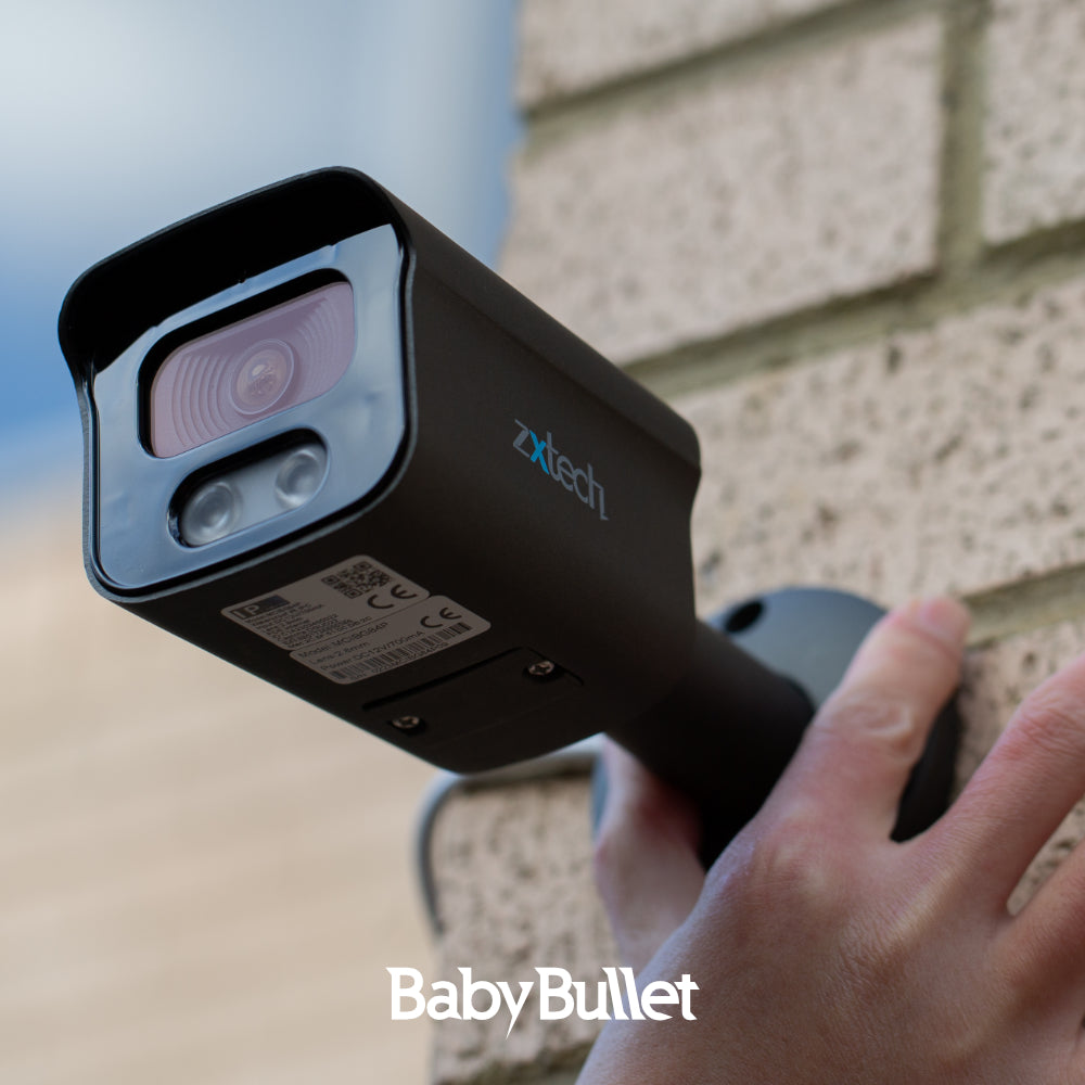 Zxtech BabyBullet AI 4K/8MP/5MP Built-in Mic PoE IP Security Camera