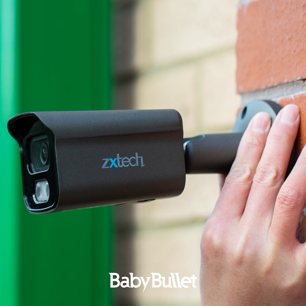 Zxtech BabyBullet AI 4K/8MP/5MP Built-in Mic PoE IP Security Camera