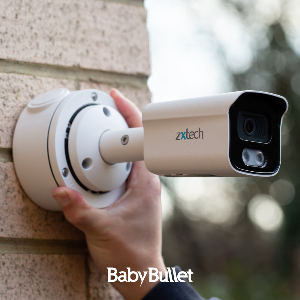 Zxtech BabyBullet AI 4K/8MP/5MP Built-in Mic PoE IP Security Camera