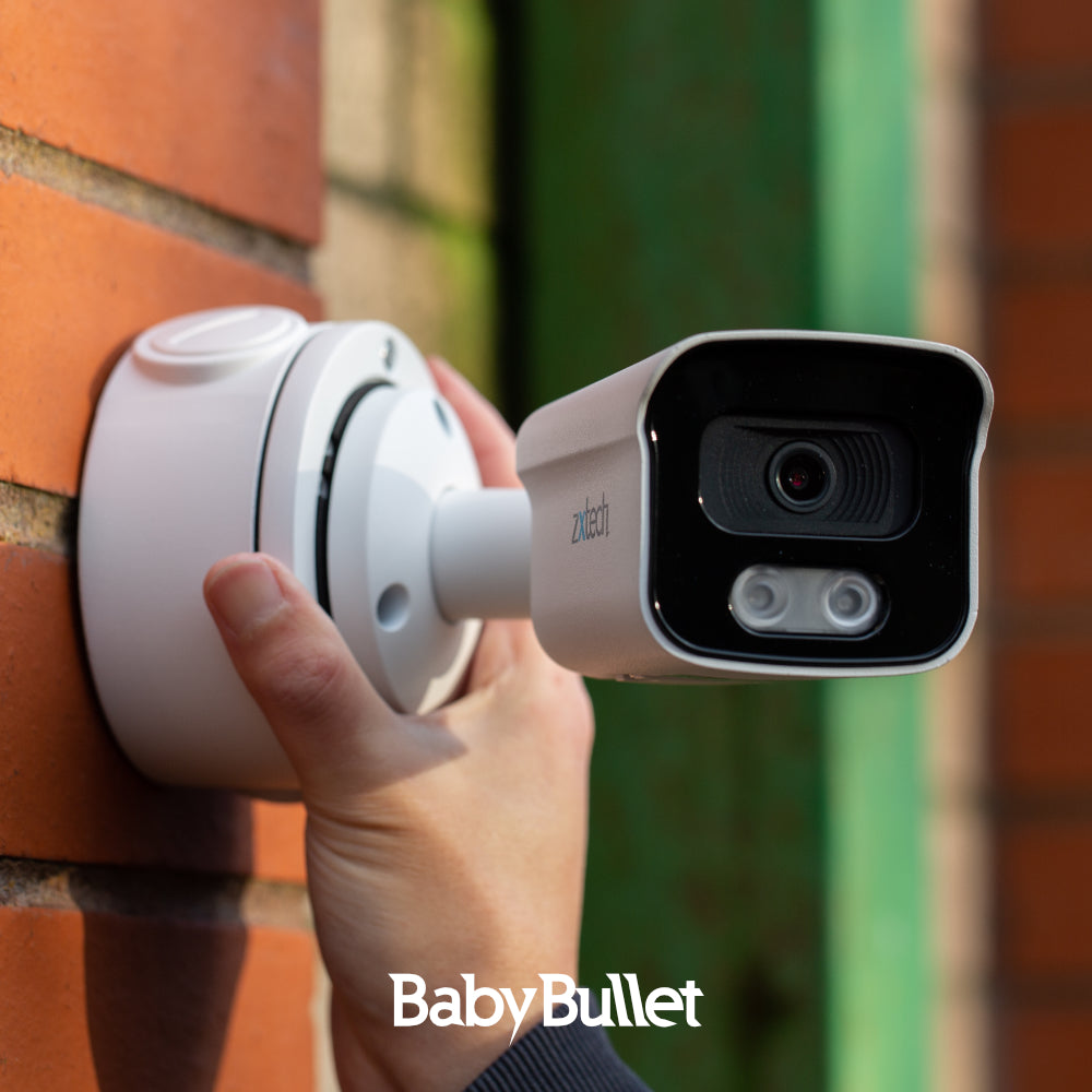 Zxtech BabyBullet AI 4K/8MP/5MP Built-in Mic PoE IP Security Camera