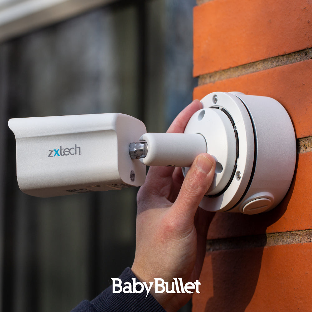 Zxtech BabyBullet AI 4K/8MP/5MP Built-in Mic PoE IP Security Camera