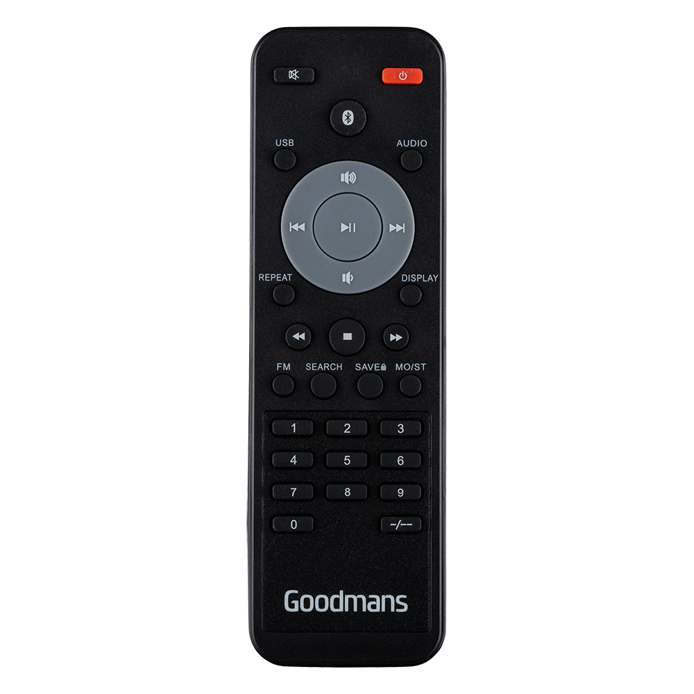 Goodmans GDTSPK02 Remote Control