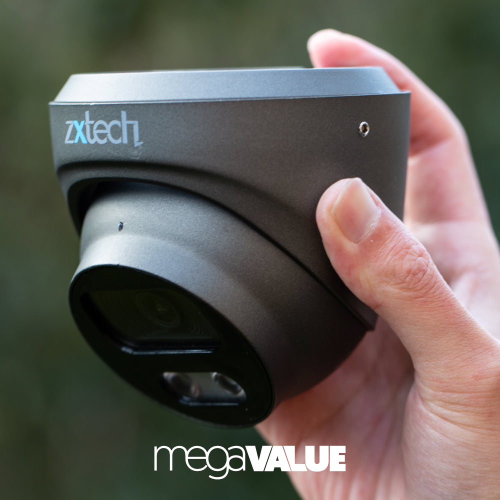 Zxtech Megavalue AI 4K/8MP/5MP Built-in Mic PoE IP Security Camera