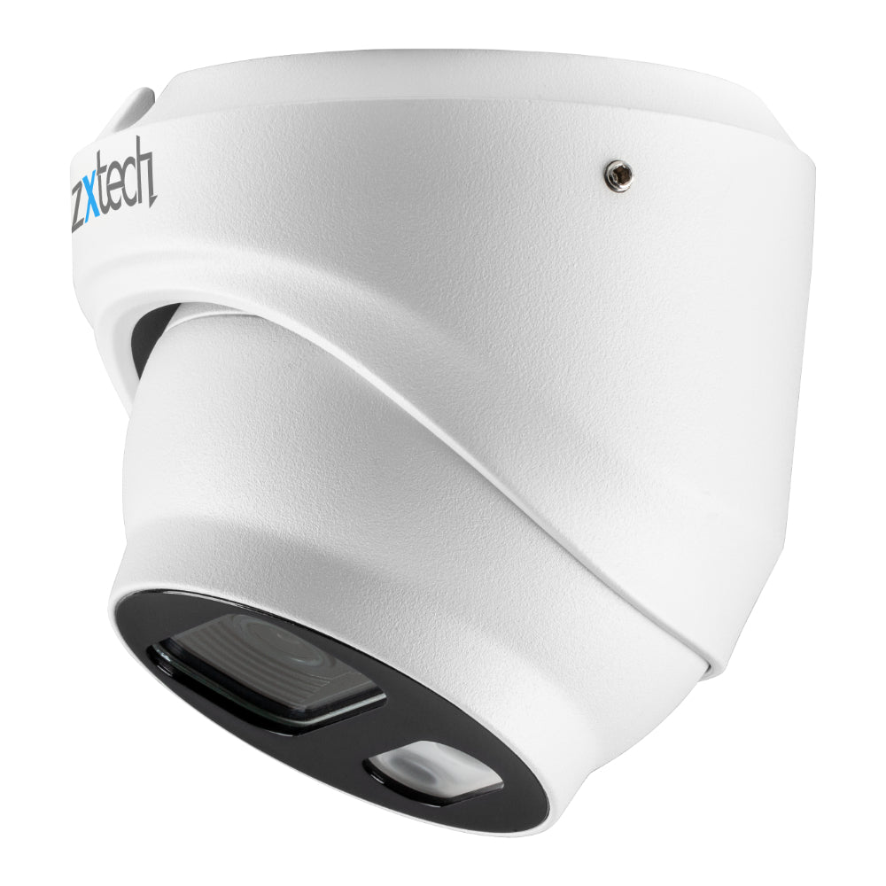 Zxtech 5MP Dome PoE IP CCTV AI Camera | Face Recognition Built-in Microphone