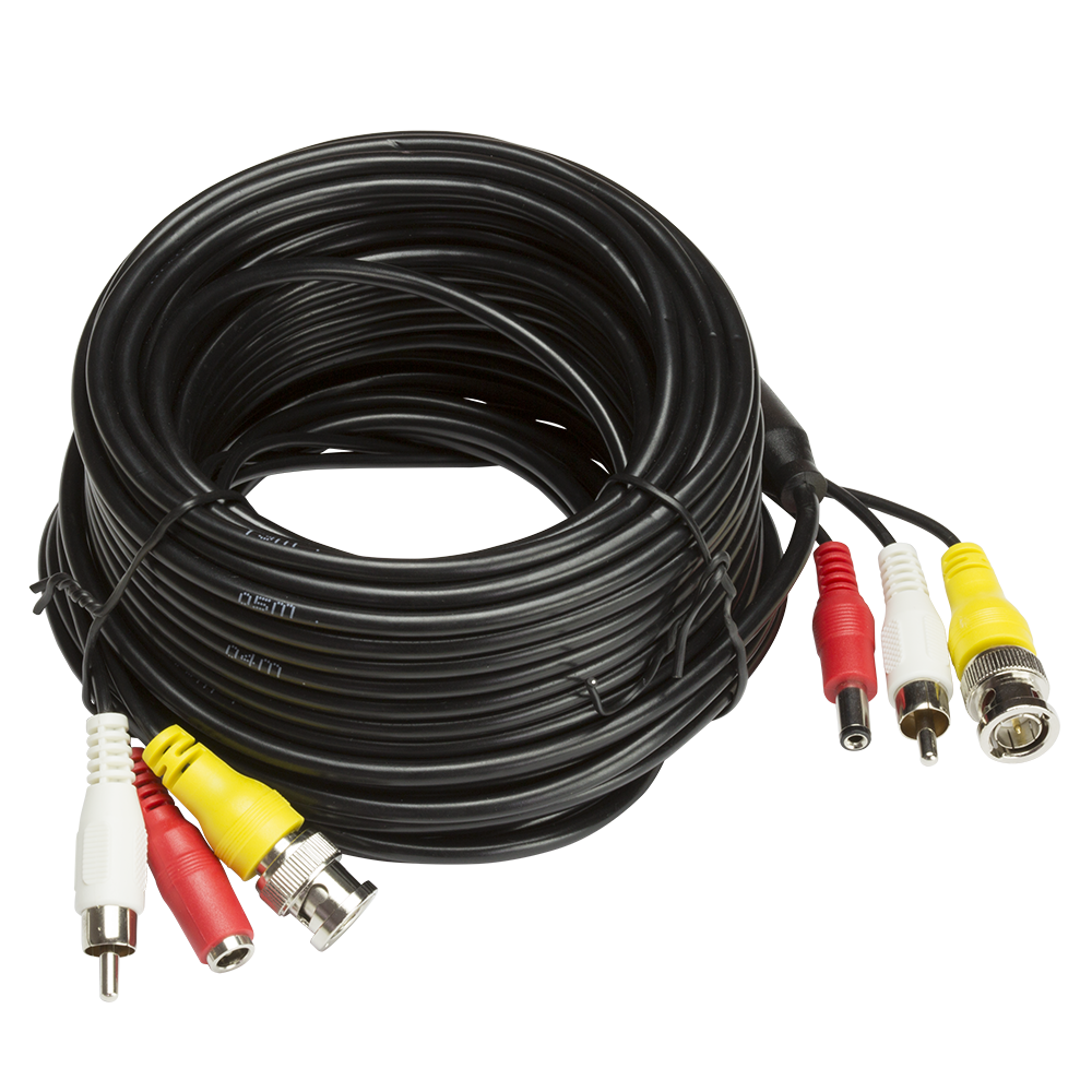 Zxtech 20M Pre-Made BNC+DC+RCA Simense Cable | MK2S78N