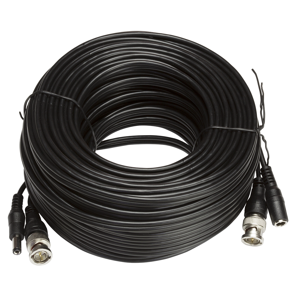 Zxtech 30M Black Pre-Made RG59 Siamese Cable | MK3S6NN