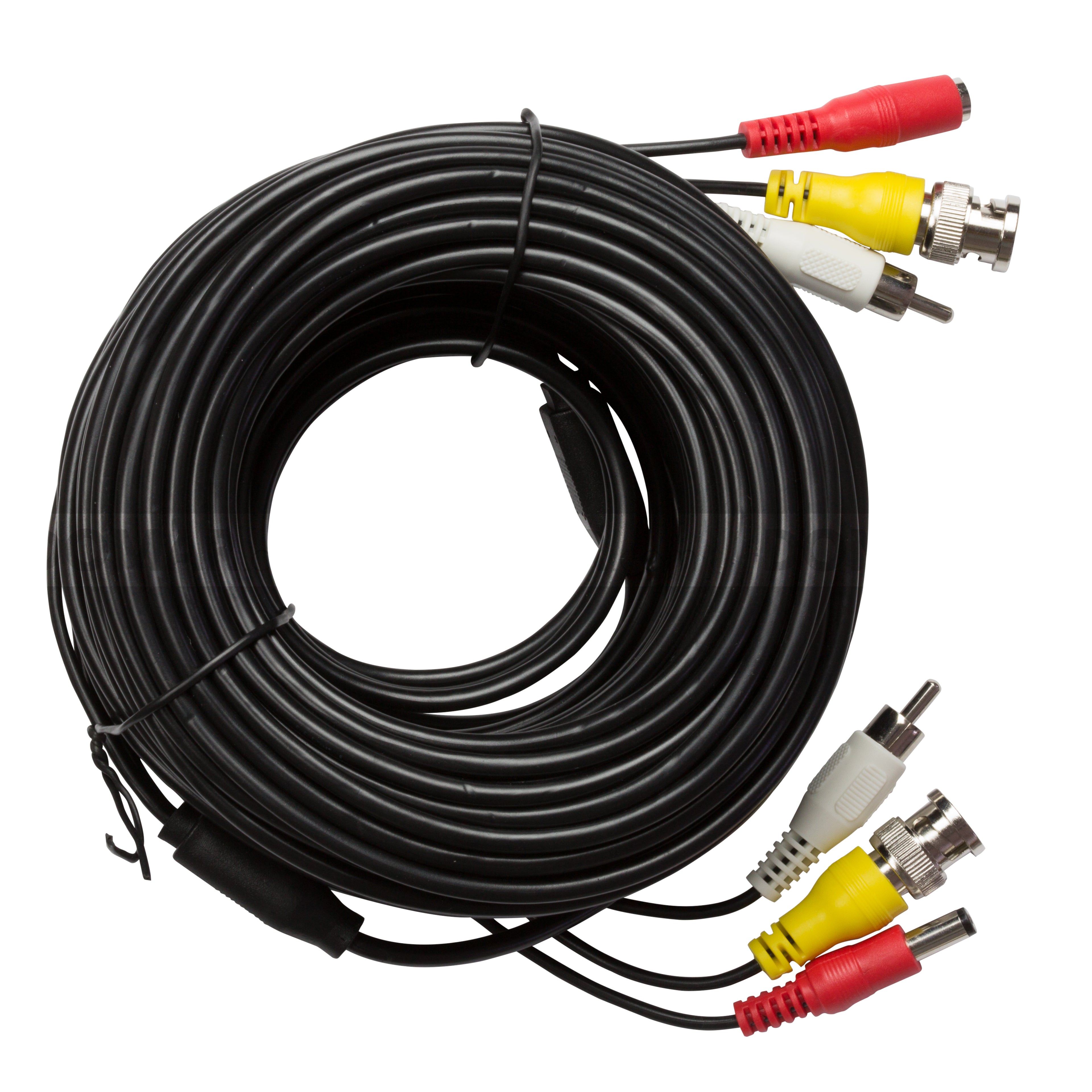 Zxtech 30M Pre-Made BNC+DC+RCA Siamese Cable