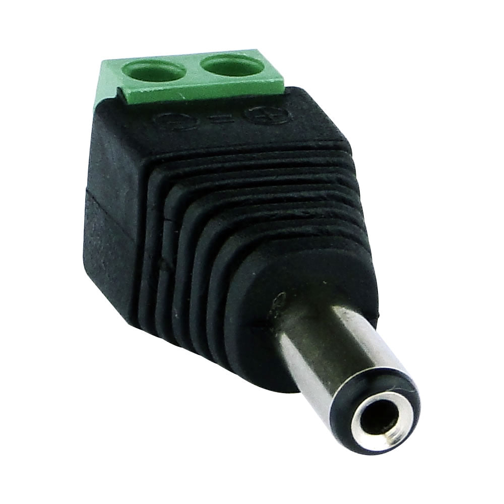 2 Pack of DC Male Connector 5.5*2.5mm