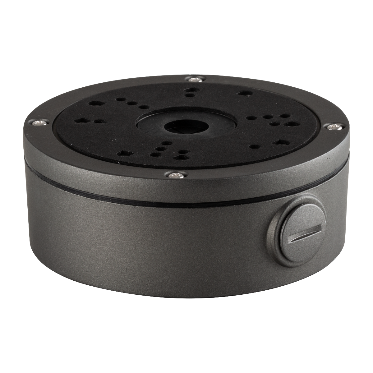 Zxtech Large Metal CCTV Junction Box | 138mm Diameter | Weatherproof & Cable Management