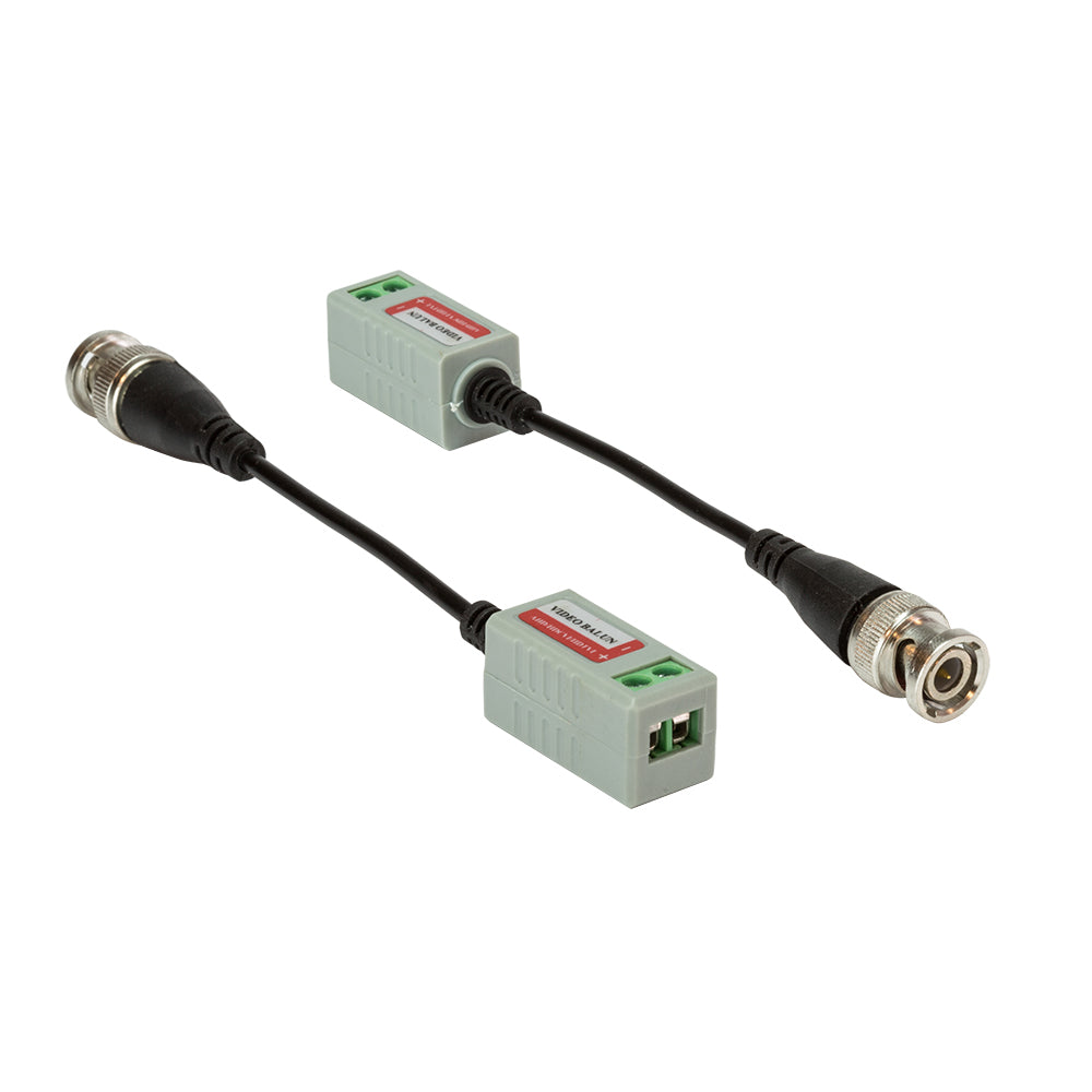 Pair of Video Balun Screw Terminal Type